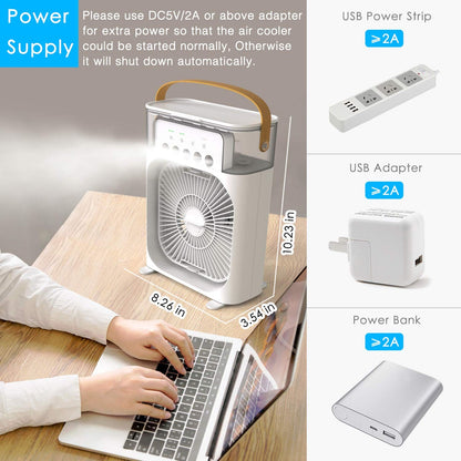 Bazaarly Portable Air Conditioner Fan